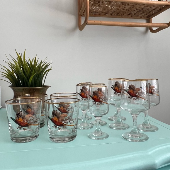 Vintage Pheasant Barware - Picture 9 of 11